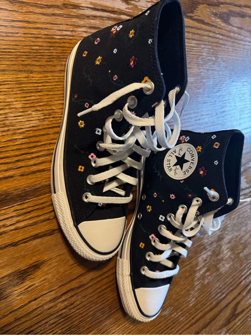 Converse Chuck Taylor All Star High Embroidered Florals Floral High Top Sneakers